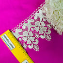 Ecru Brussels Lace Trim – 100mm
