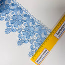 Blue Brussels Lace Trim – 100mm