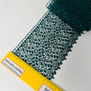 Blue-Green Brussels Lace Trim – 100mm