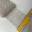 Light Beige Brussels Lace Trim – 100mm