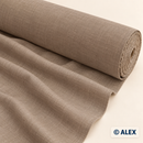 Dark Beige Linen Fabric — hero
