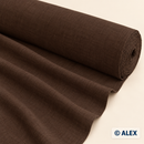Dark Brown Linen Fabric — hero