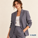 Grey Linen Fabric — use