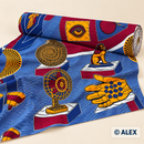 Fans and Shoes African Design Fabric — fan side