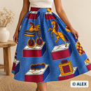 Fans and Shoes African Design Fabric — sewing inspiration