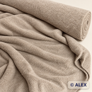 Beige Towelling Fabric studio roll