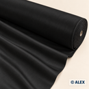 Black polyester lining fabric roll