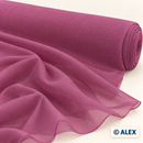 Dark Purple Chiffon Fabric fabric roll