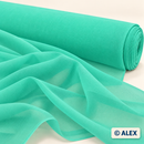 Mint Green Chiffon Fabric fabric roll