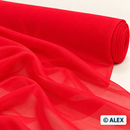 Red Chiffon Fabric fabric roll