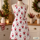 Santa Claus on White Christmas Polycotton Fabric — sewing inspiration