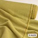 Olive Green Heavyweight Cotton Fabric — fabric detail
