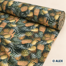Pineapples Cotton Fabric — fabric detail