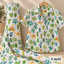 Cacti and Camels Cotton Fabric — sewing inspiration