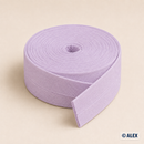 Lavender cotton bias binding, 2 cm