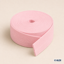 Light Pink cotton bias binding, 2 cm