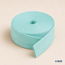 Mint cotton bias binding, 2 cm