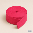 Raspberry Pink cotton bias binding, 2 cm