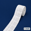 White curtain heading tape, 6 cm wide