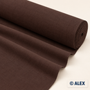 Dark Brown cotton canvas fabric roll