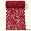 Red Lily Berry Elastic Lace – 16 cm product view