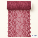 Dark Pink Abstract Floral Elastic Lace – 14 cm product view