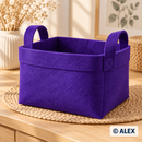 Purple Felt Fabric