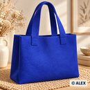 Blue Felt Fabric