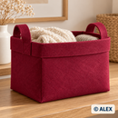 Burgundy Felt Fabric