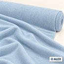 Light Blue Towelling Fabric — fabric roll