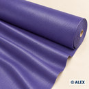 Purple Grained faux leather fabric roll