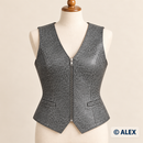 Grey Crackle faux leather sewing inspiration