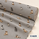 Dogs Cotton Upholstery Fabric – studio fabric roll