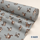 Kittens Cotton Upholstery Fabric – studio fabric roll