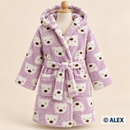 Teddy Bears on Lilac fleece clothing sewing inspiration