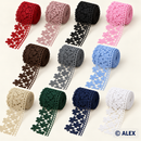 Floral Vine Brussels Lace, 4 cm, all eleven colours