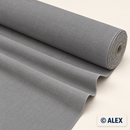 Grey cotton canvas fabric roll