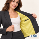 Light Yellow Imitation Silk Fabric | Lining — jacket lining example