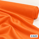 Orange Imitation Silk Fabric | Lining — fabric roll