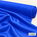 Royal Blue Imitation Silk Fabric | Lining — fabric roll