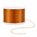 Orange jewellery wire 0.5 mm on spool