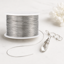Silver jewellery wire 0.5 mm shown in a jewellery making example