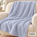 Light Blue Fleece Fabric illustrative use-case