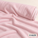 Light Pink Fleece Fabric studio roll