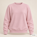 Light Pink French Terry sweatshirt — illustrative sewing use