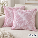 Light Pink velvet cushion covers — illustrative sewing use