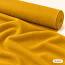 Mustard Yellow French Terry fabric on a roll