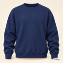 Navy Blue French Terry sweatshirt — illustrative sewing use