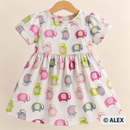 Colourful Elephants organic cotton clothing sewing inspiration