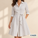 Black Polka Dots on White organic cotton clothing sewing inspiration